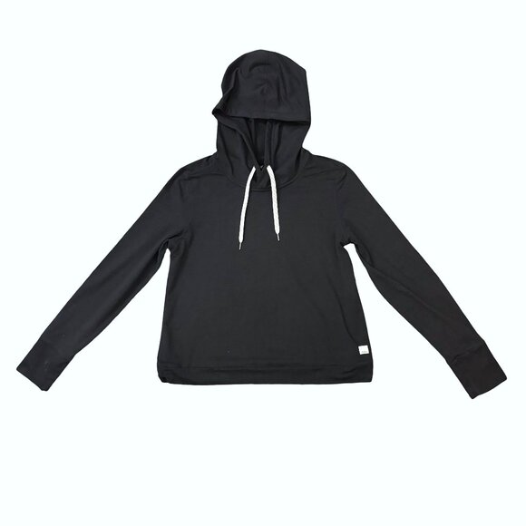 Vuori Halo Essential Hoodie in Black, Size Small - Picture 4 of 5